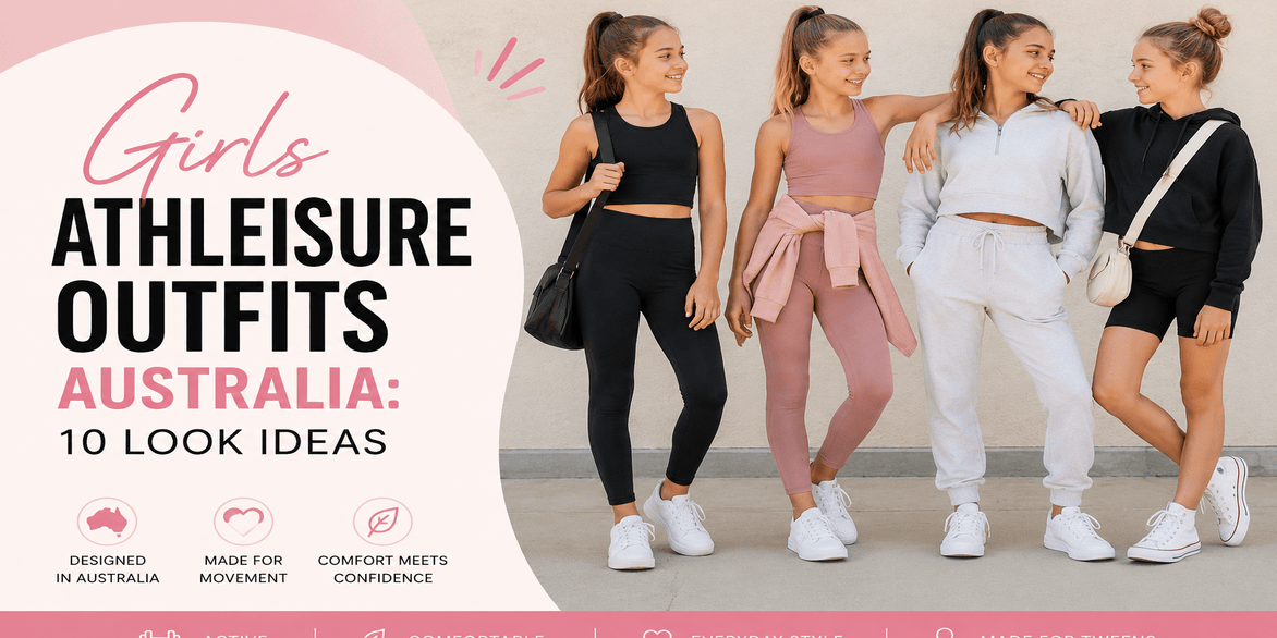 Girls Athleisure Outfits Australia: 10 Look Ideas