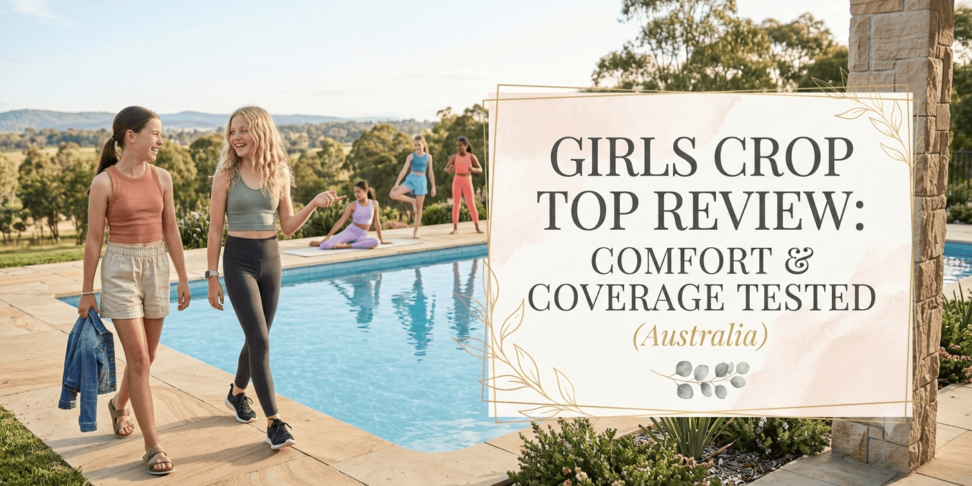 Girls Crop Top Review: Comfort & Coverage Tested (Australia)