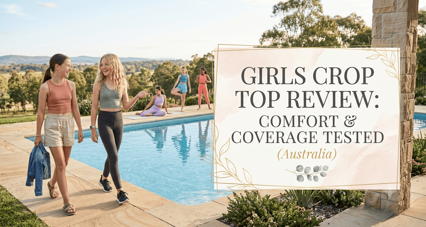 Girls Crop Top Review: Comfort & Coverage Tested (Australia)