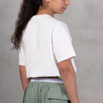 white tshirt freen lower