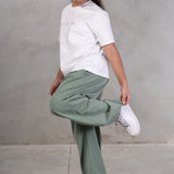 white tshirt freen lower