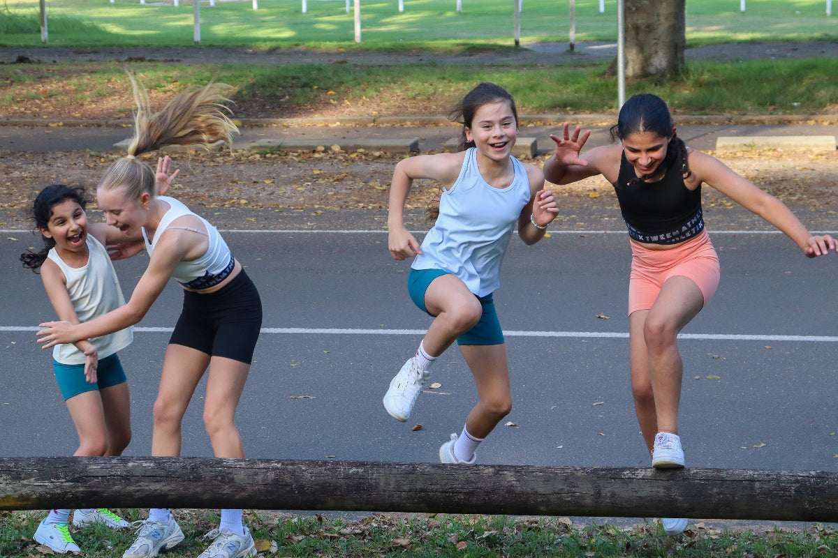 tweens playing
